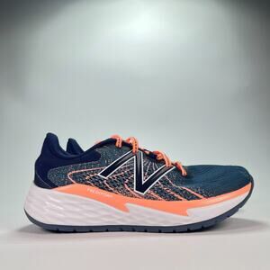 New Balance Fresh Foam Evare Blue Orange Running Shoes WVARELE1 Women's Size 7